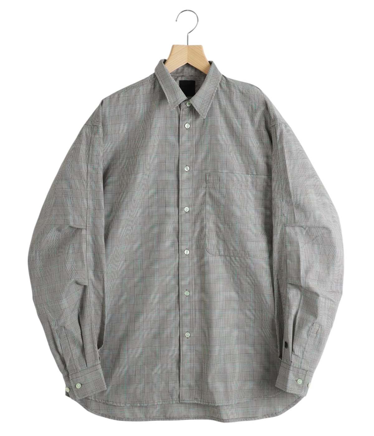 TECH REGULAR COLLAR SHIRT L/S GLEN CHECK | DAIWA PIER39