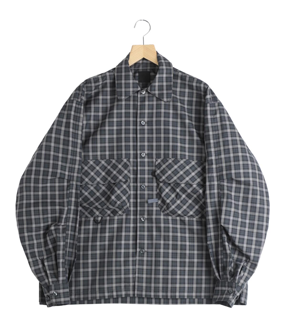 期間限定値下げ　On Weather Shirt メンズ L nonnative】軽やかで洗練された「VOYAGER L/S SHIRT NYLON WEATHER
