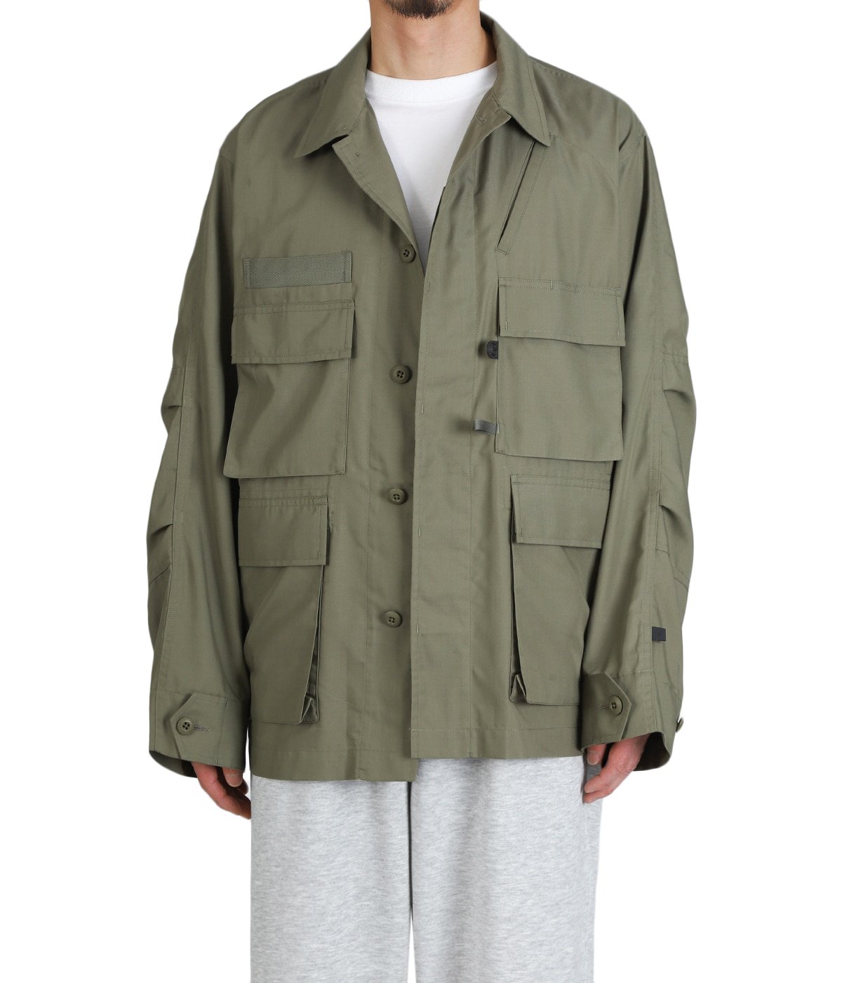TECH MULTI FISHING POCKET MIL BDU SHIRT L/S | DAIWA PIER39(ダイワ