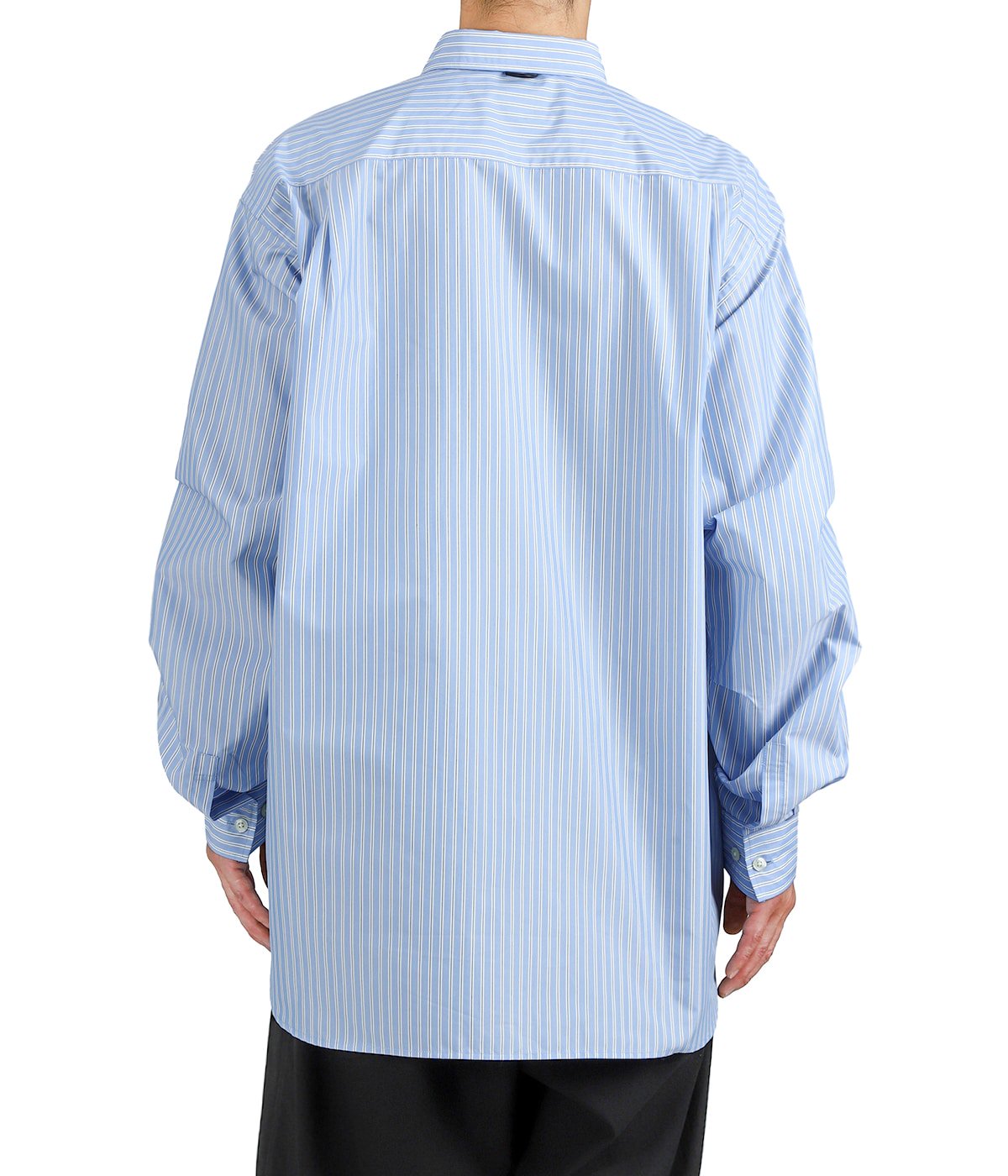 TECH REGULAR COLLAR SHIRT L/S STRIPE | DAIWA PIER39(ダイワ ピア