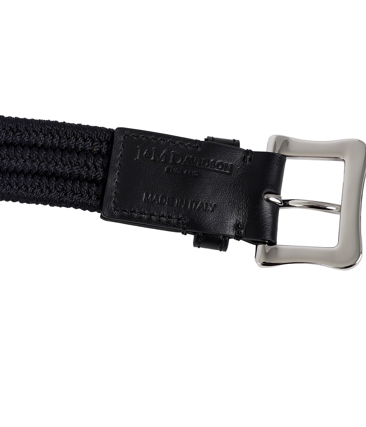 ENVELOPE BUCKLE WOVEN BELT 30MM | J&M DAVIDSON(ジェイアンドエム