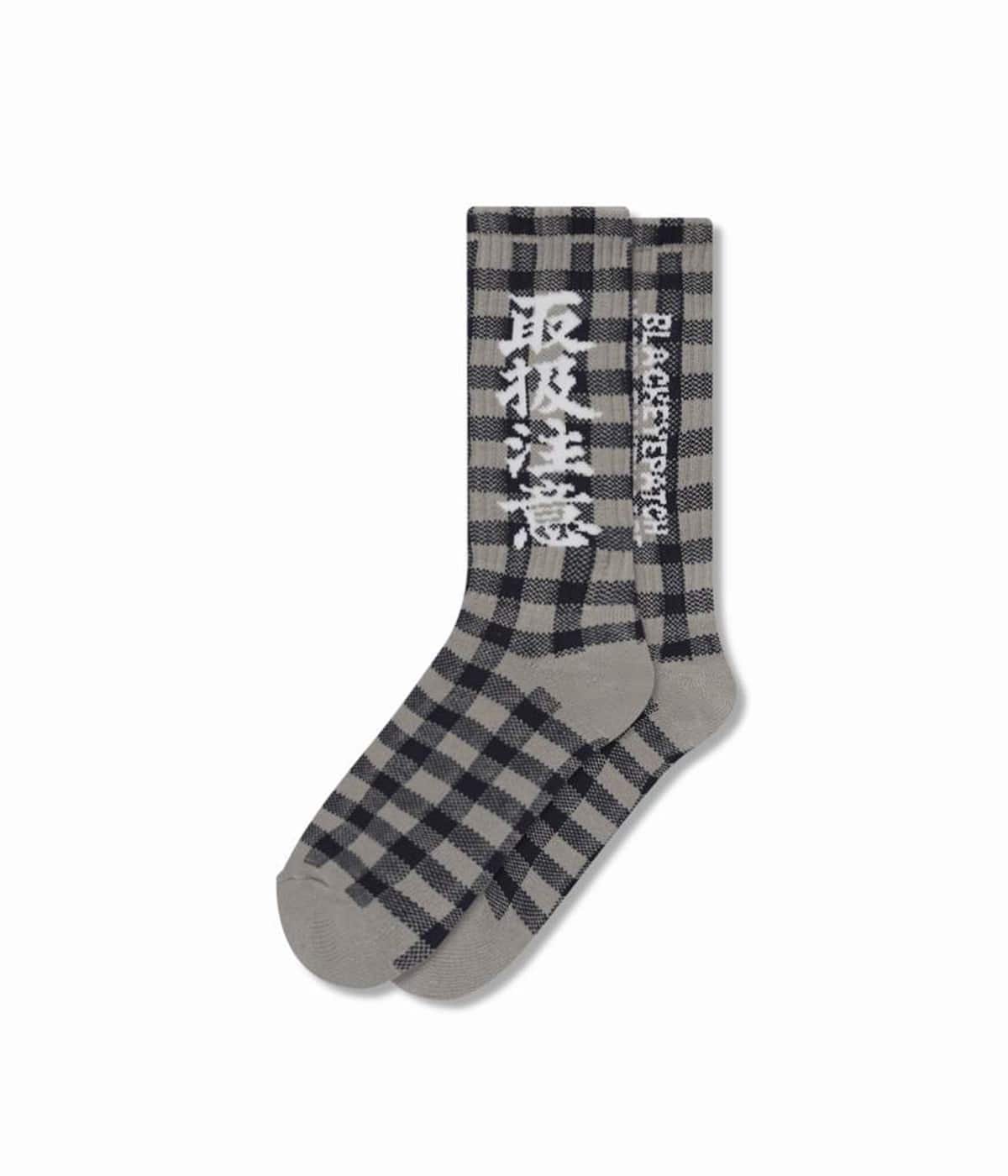 CHECKED HWC SOCKS | BlackEyePatch(ブラックアイパッチ