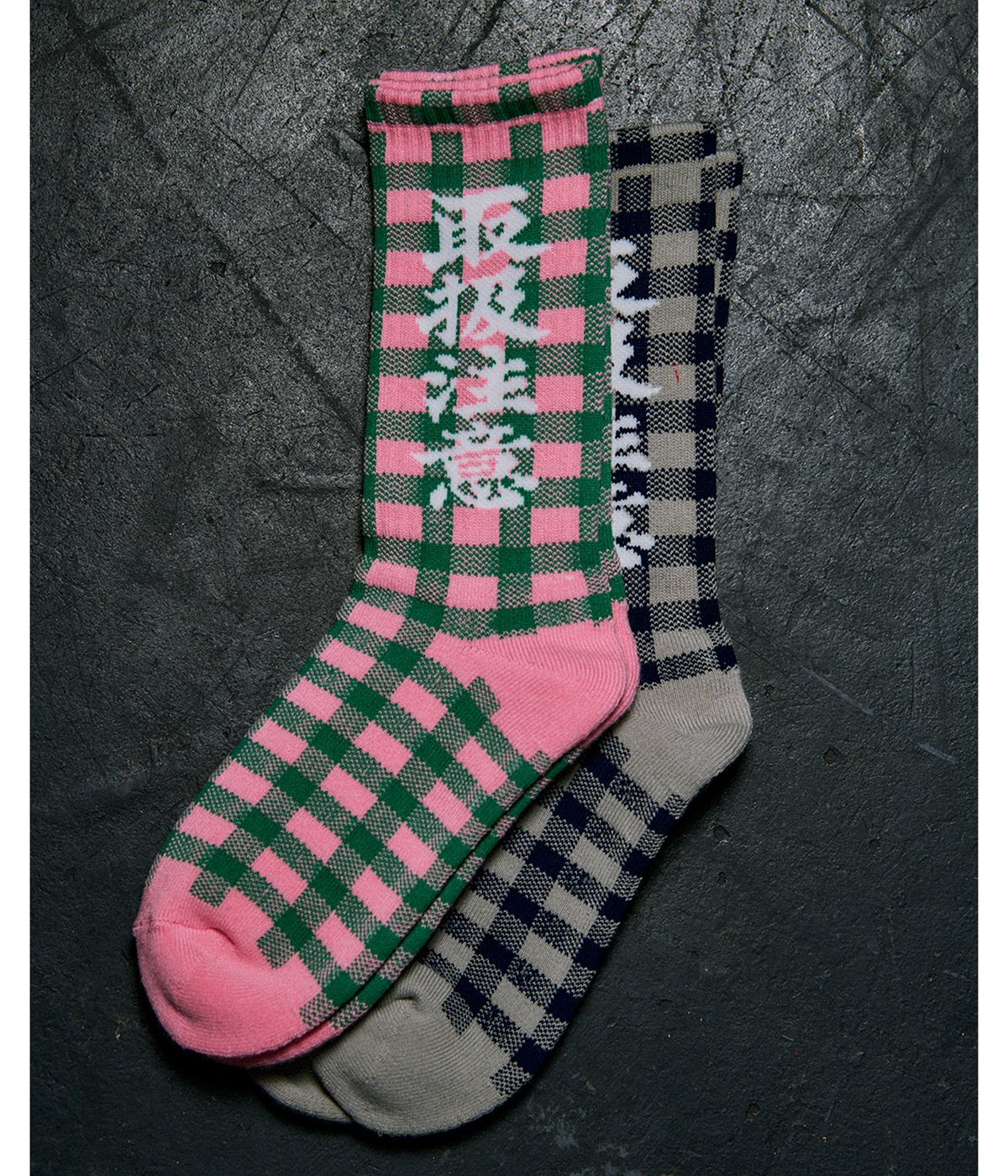 CHECKED HWC SOCKS | BlackEyePatch(ブラックアイパッチ