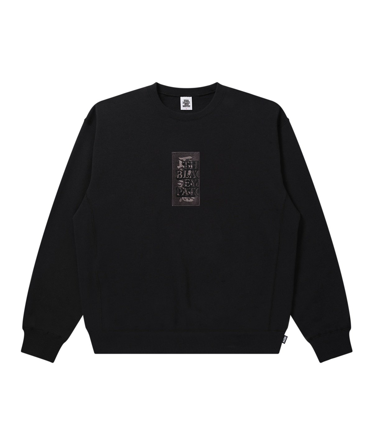 BlackEyePatch スウェット XL ブラック HWC LABEL CREW SWEAT | BlackEyePatch(ブラックアイパッチ