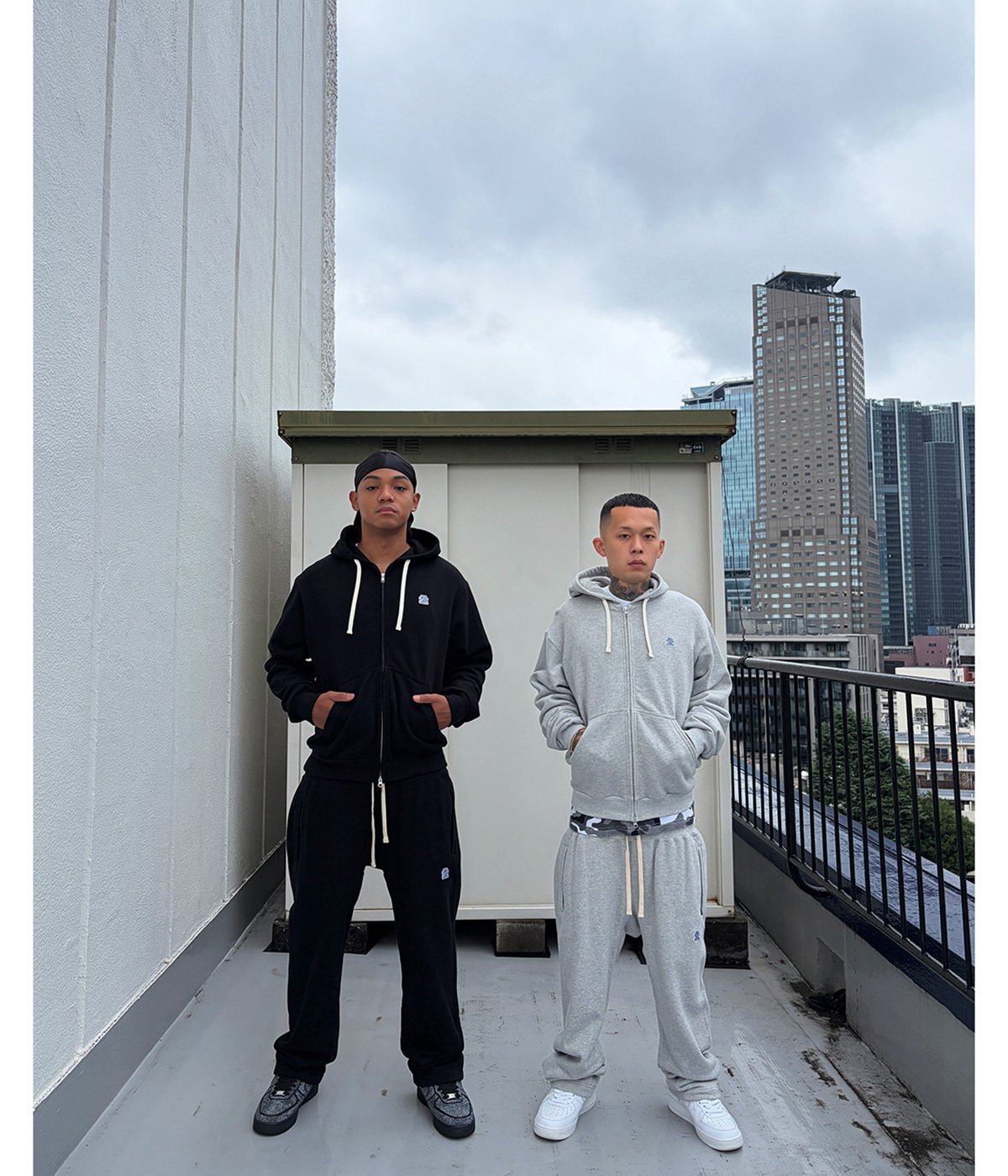 SMALL OG LABEL KOBE TERRY ZIP HOODIE | BlackEyePatch(ブラックアイ