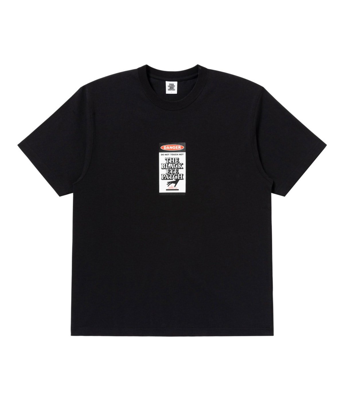 【BLACK EYE PATCH】Danger Label Tシャツ black