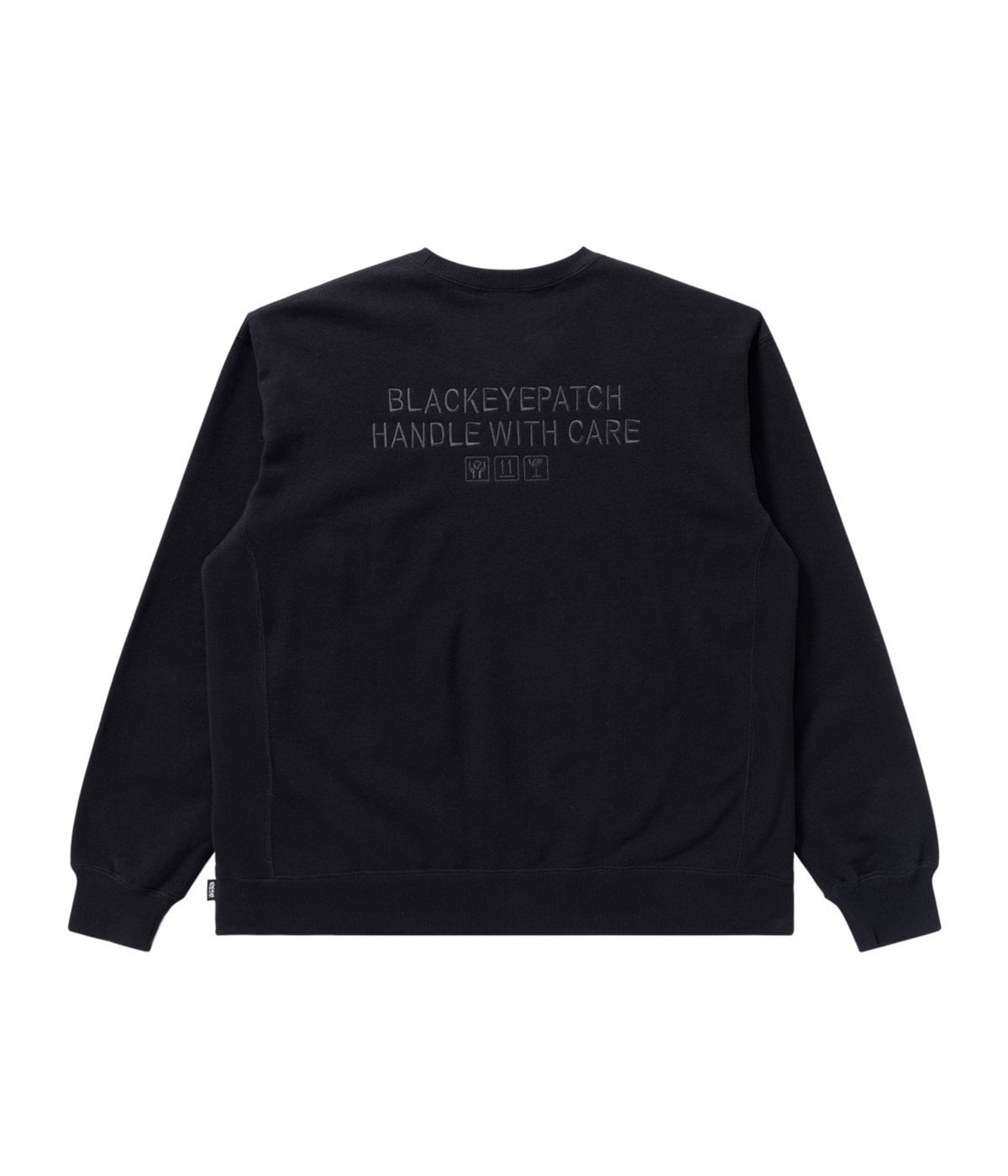 HWC SAME COLORED CREW SWEAT | BlackEyePatch(ブラックアイパッチ 