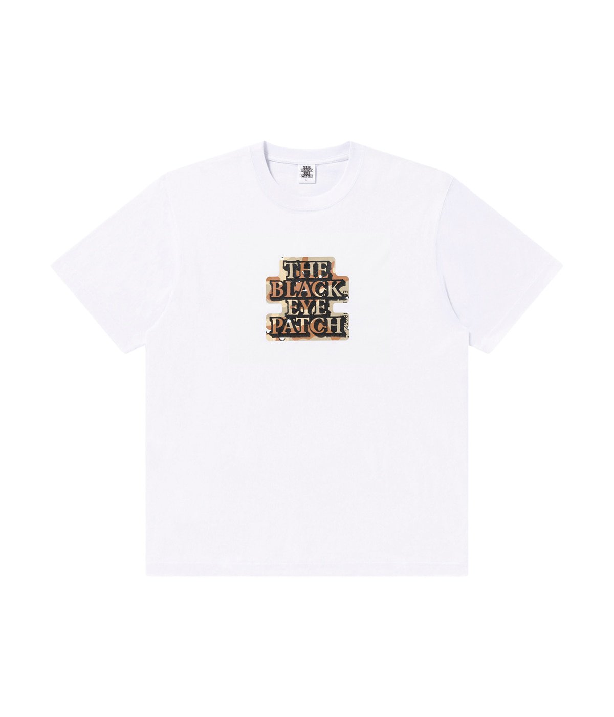 ブラックアイパッチ OG LABEL BABY TEE WHITE 白 M