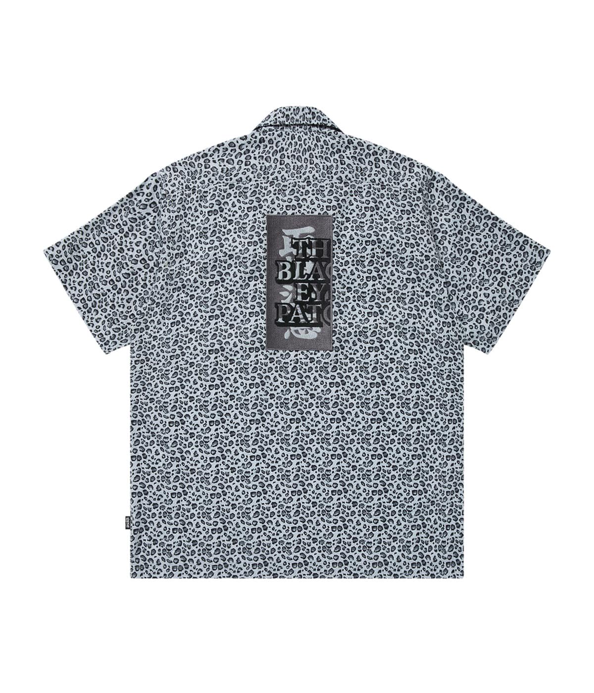 LEOPARD HWC OPEN COLLARED S/S SHIRT | BlackEyePatch(ブラック