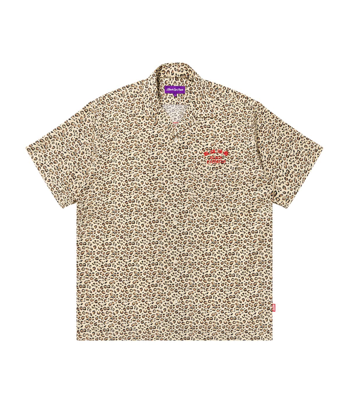 最安値級価格 HWC LEOPARD OPEN BlackEyePatch(ブラック | SHIRT S/S COLLARED ボール