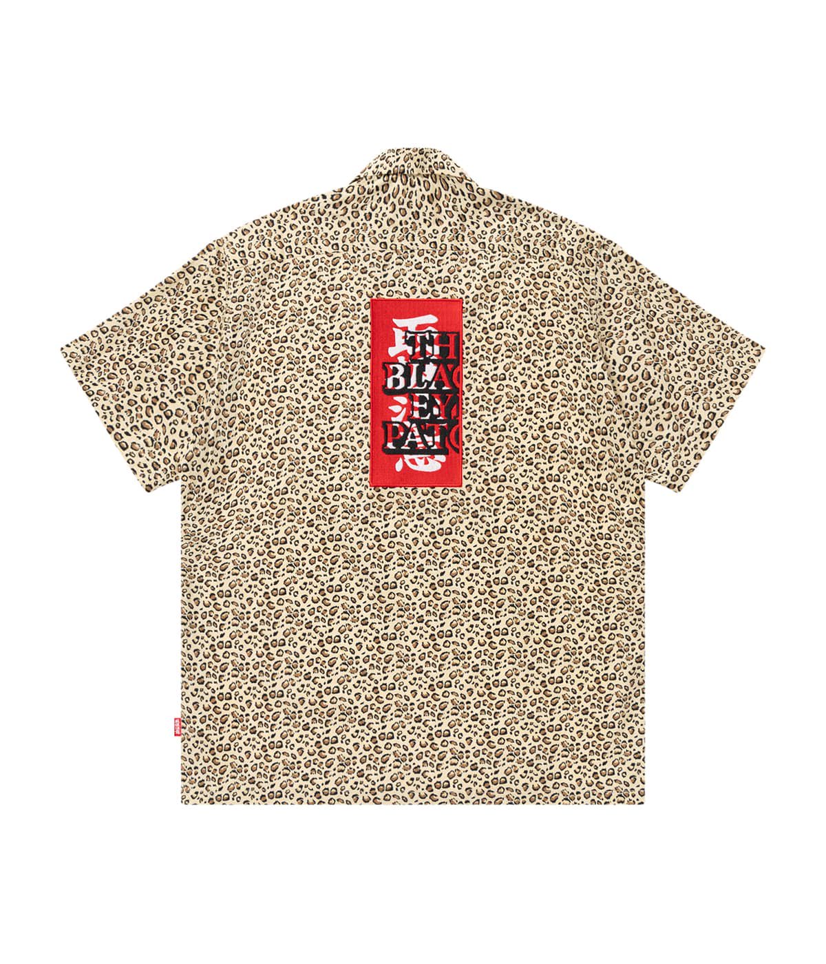 LEOPARD HWC OPEN COLLARED S/S SHIRT | BlackEyePatch(ブラック