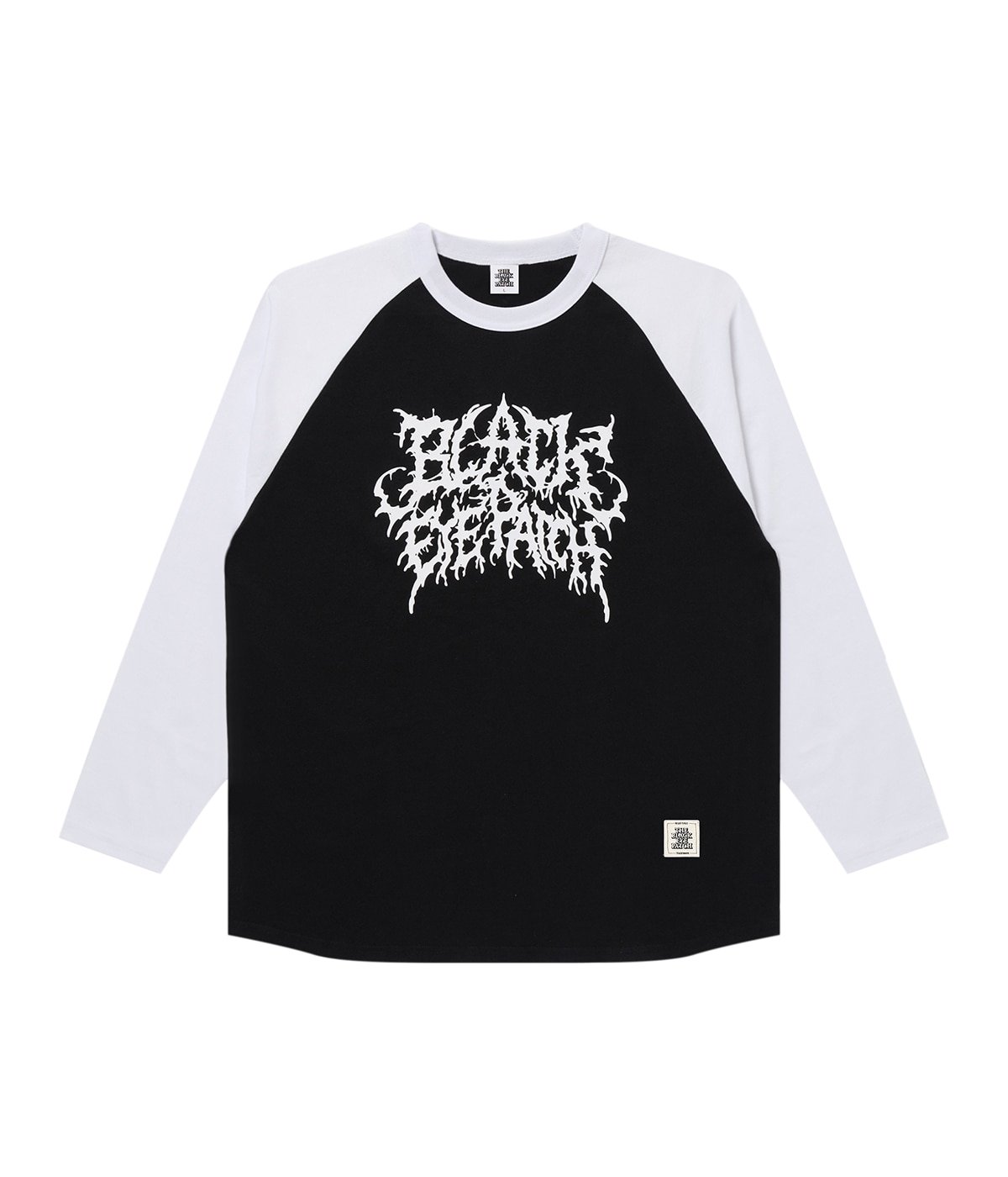 GRINDCORE LOGO RAGLAN L/S TEE | BlackEyePatch(ブラックアイパッチ 