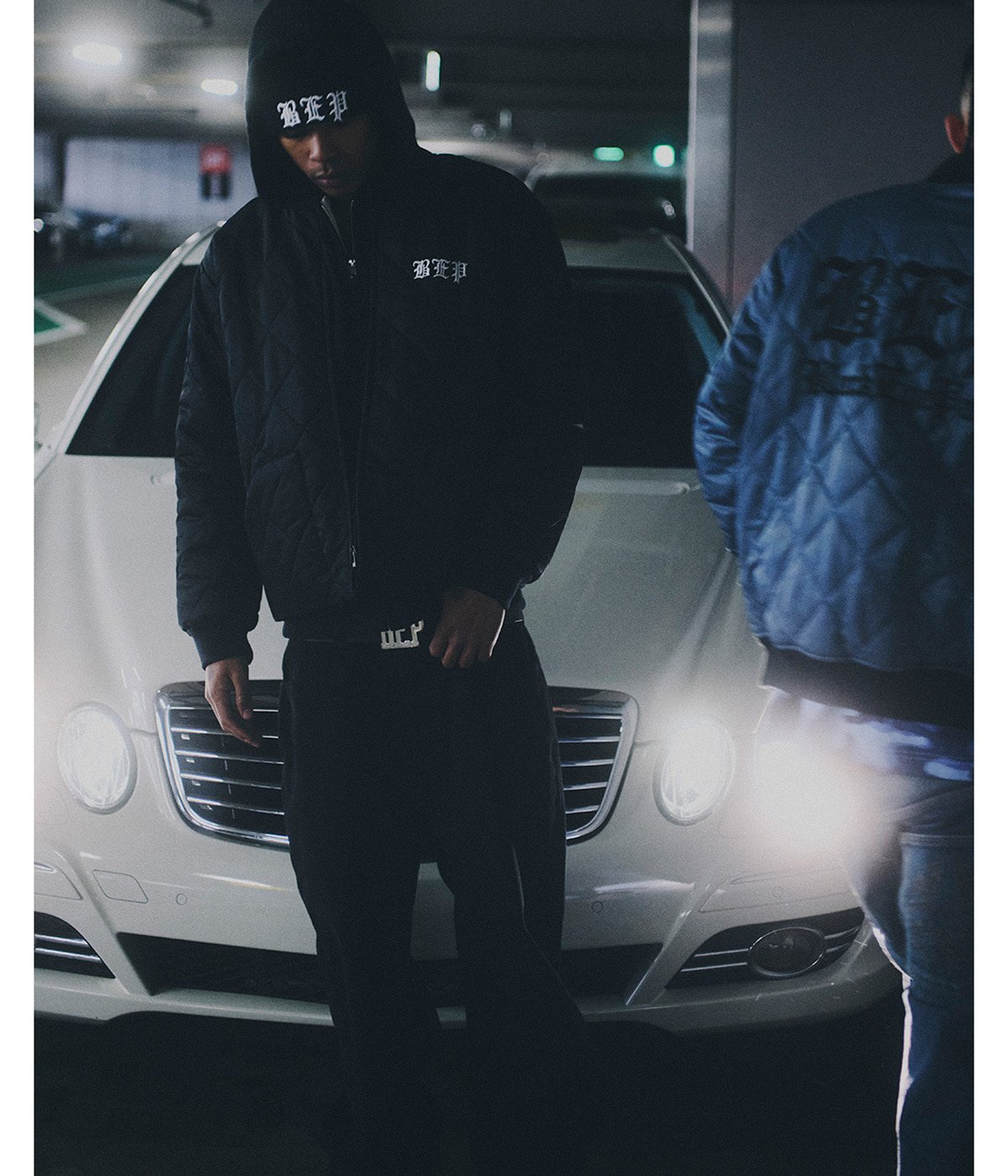 3 LETTER OE QUILTED JACKET | BlackEyePatch(ブラックアイパッチ