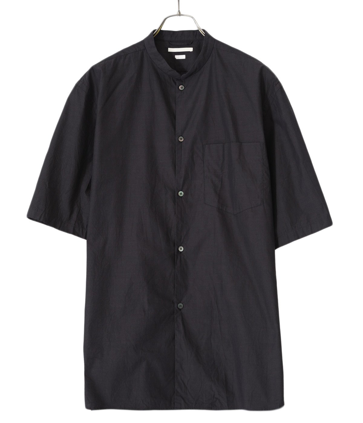 High Count Chambray Stand-up Collar Washed Shirt S/S | blurhms(ブラームス) /  トップス 半袖シャツ (メンズ)の通販 - ARKnets(アークネッツ) 公式通販 【正規取扱店】