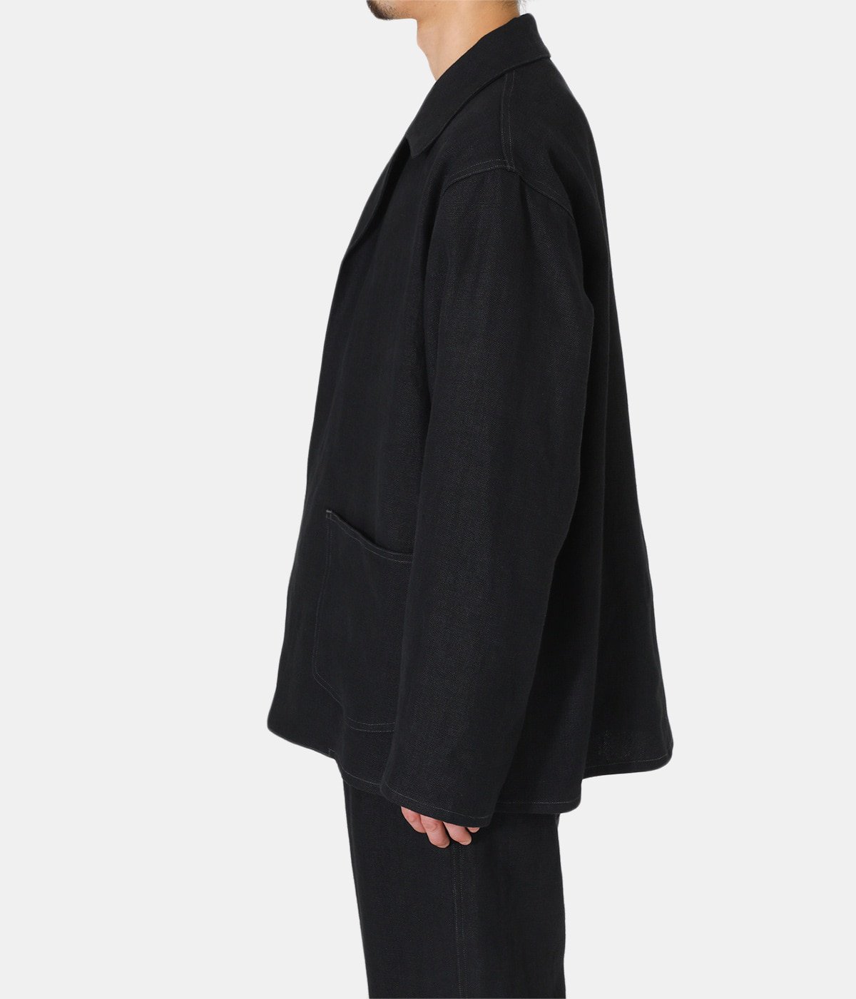 Heavy Linen Work Cardigan Jacket | blurhms(ブラームス) / アウター ブルゾン・ジャンパー