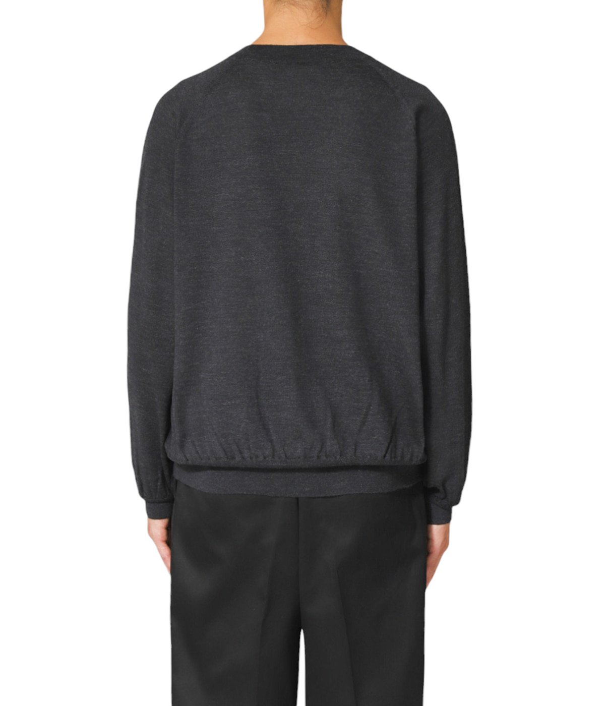 Wool Cashmere Silk Knit Crew Neck | blurhms(ブラームス) / トップス 