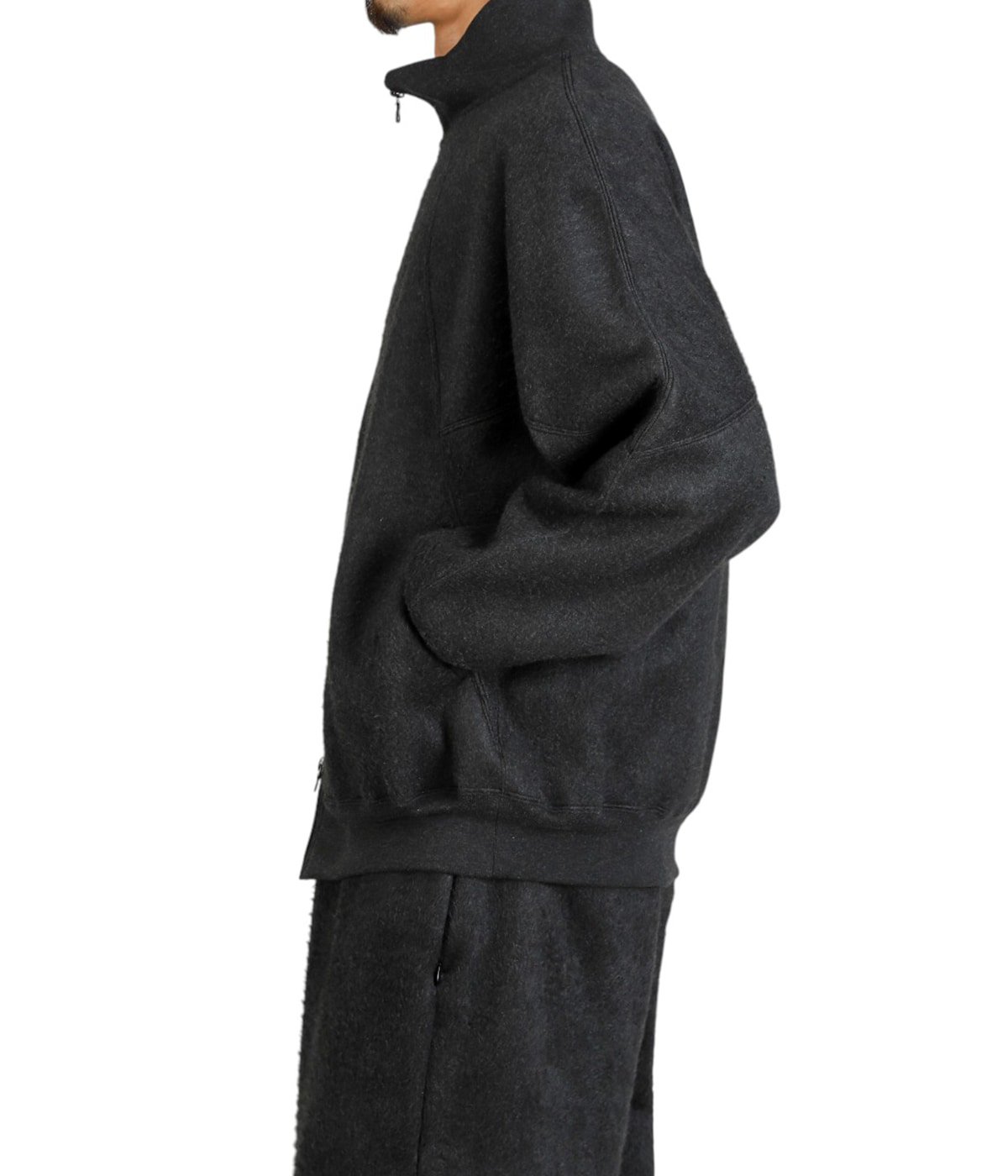 Pe/Silk Fleece Track Jacket | blurhms(ブラームス) / アウター