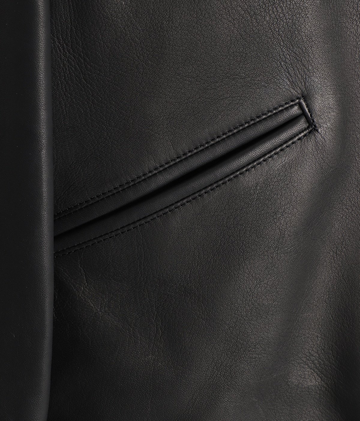 Lamb Leather Zip Short Jacket | blurhms(ブラームス) / アウター