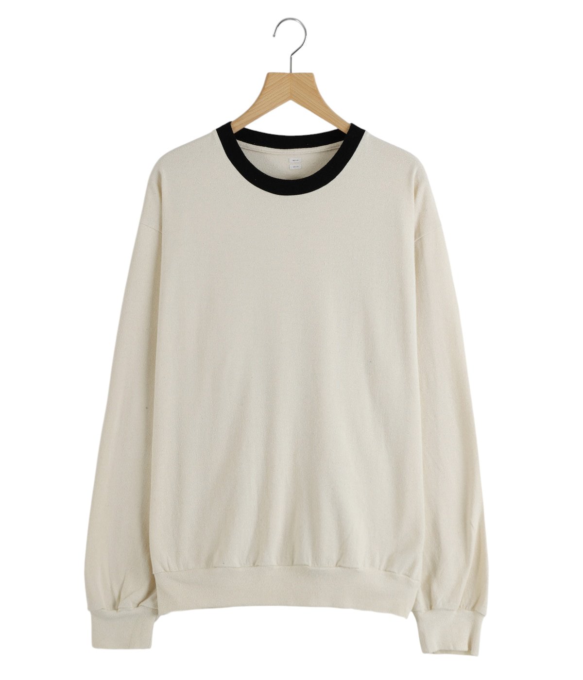blurhms Co/Silk Nep Raglan Tee ブラームス blurhms (ブラームス) Co/Silk Nep Baseball Raglan Tee