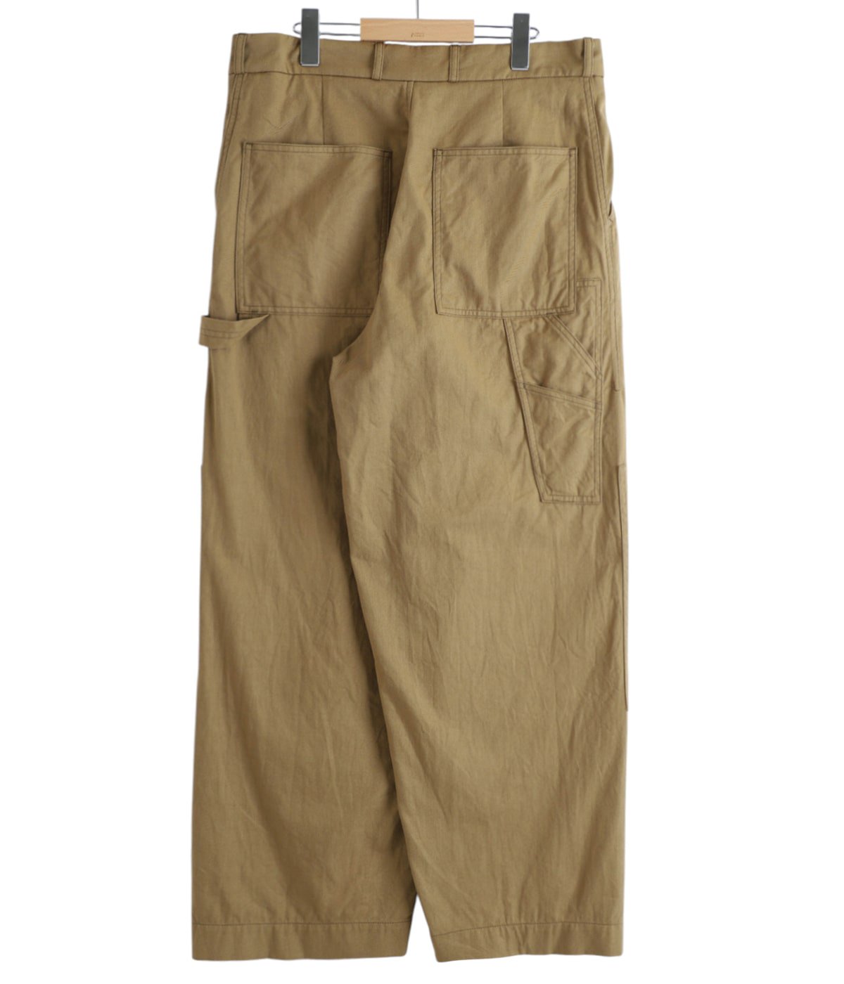 極美品 Blurhms ブラームス カーゴ チノ パンツ パッチワーク サイズ4