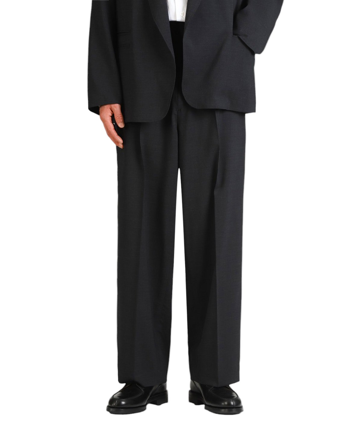 Washed Wool Voile Trousers | blurhms(ブラームス) / パンツ