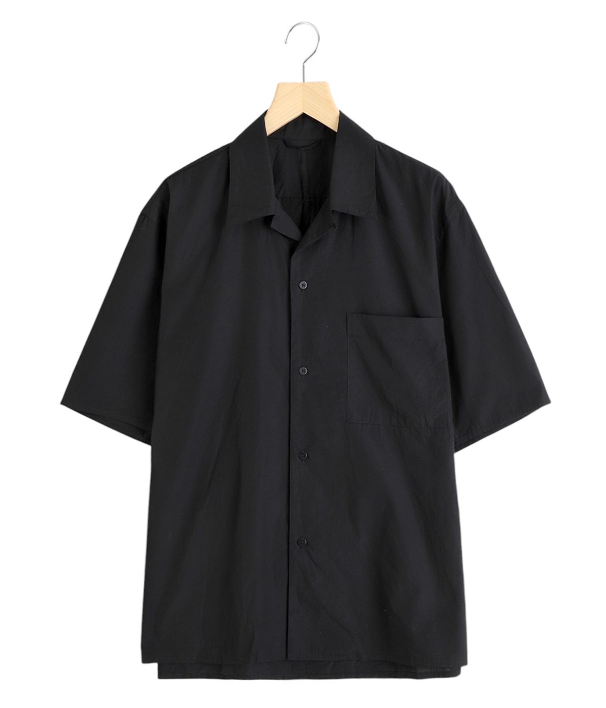 blurhms Chambray Open-collar Shirt ブラームス blurhms (ブラームス) Chambray Open-Collar Shirt