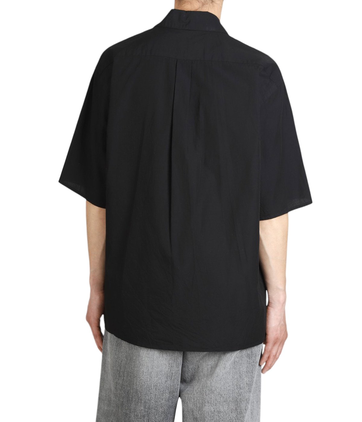 Chambray Open-Collar Shirt | blurhms(ブラームス) / トップス 半袖