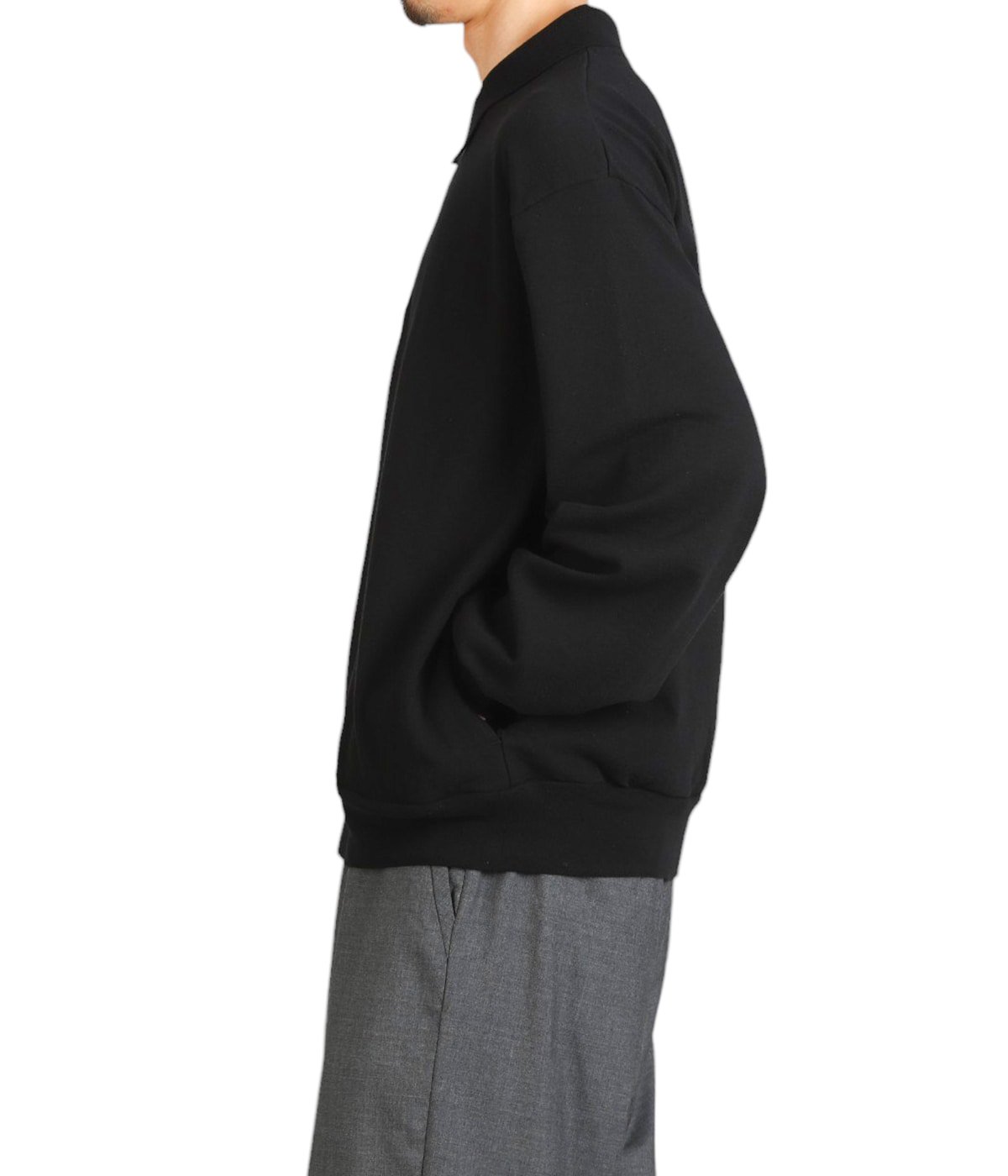 Co/Silk Nep Harf-Zip Shirt | blurhms(ブラームス) / トップス