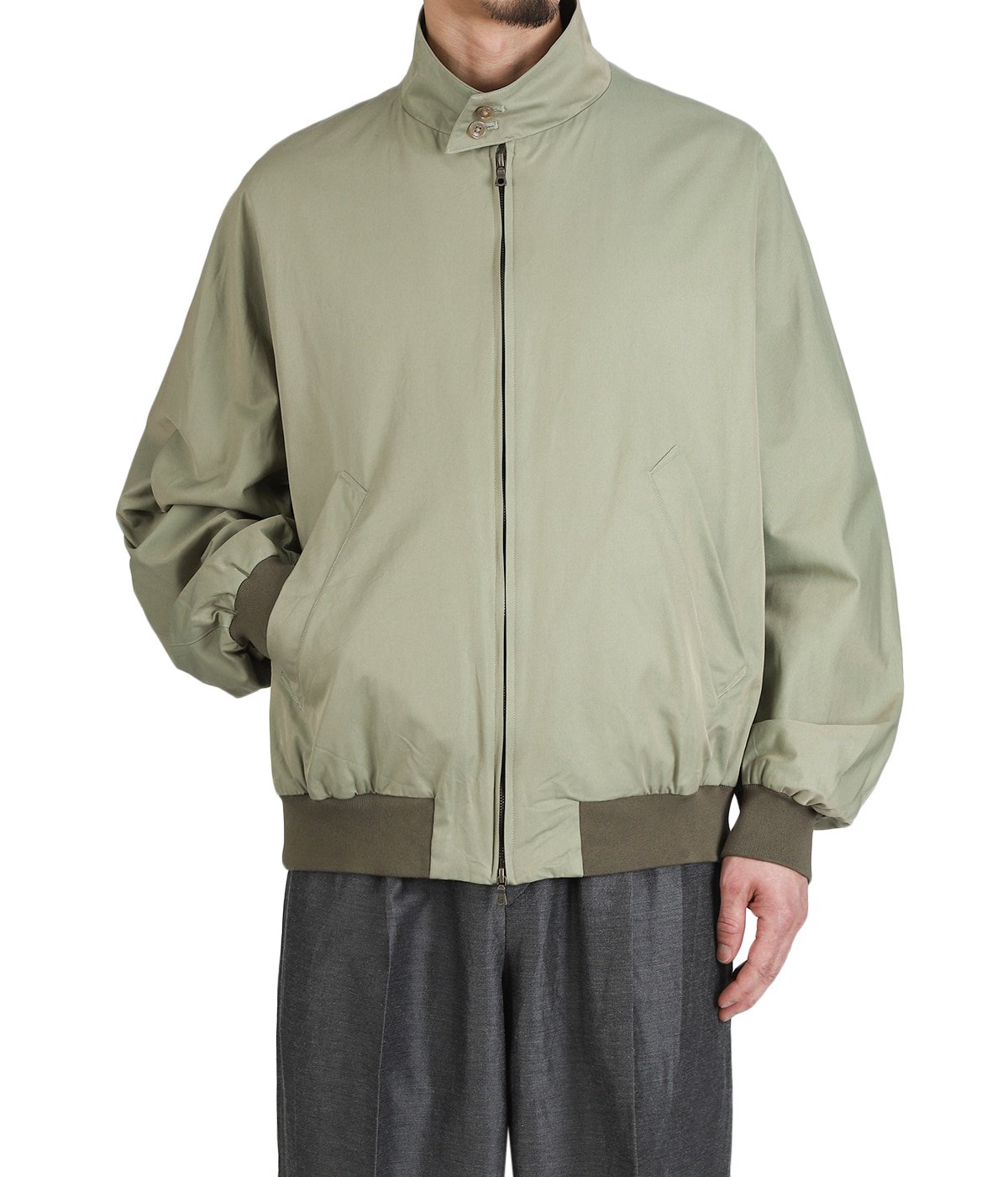 ジャケット・アウター blurhms CottonGabardineHarrington Jacket Cotton Gabardine Harrington Jacket | blurhms(ブラームス