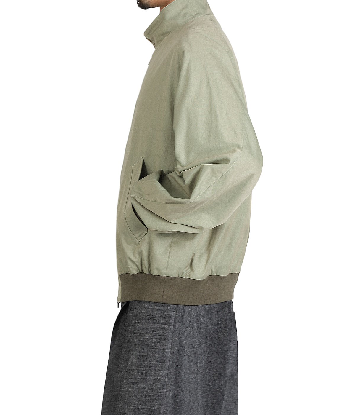 Cotton Gabardine Harrington Jacket | blurhms(ブラームス 