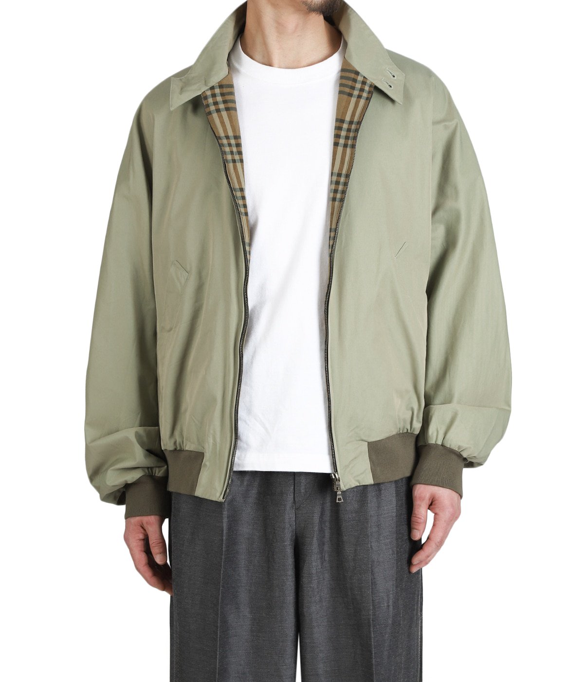 ジャケット・アウター blurhms CottonGabardineHarrington Jacket Cotton Gabardine Harrington Jacket | blurhms(ブラームス