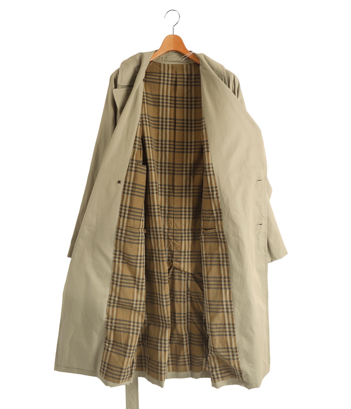 Cotton Gabardine Trench Coat | blurhms(ブラームス) / アウター 