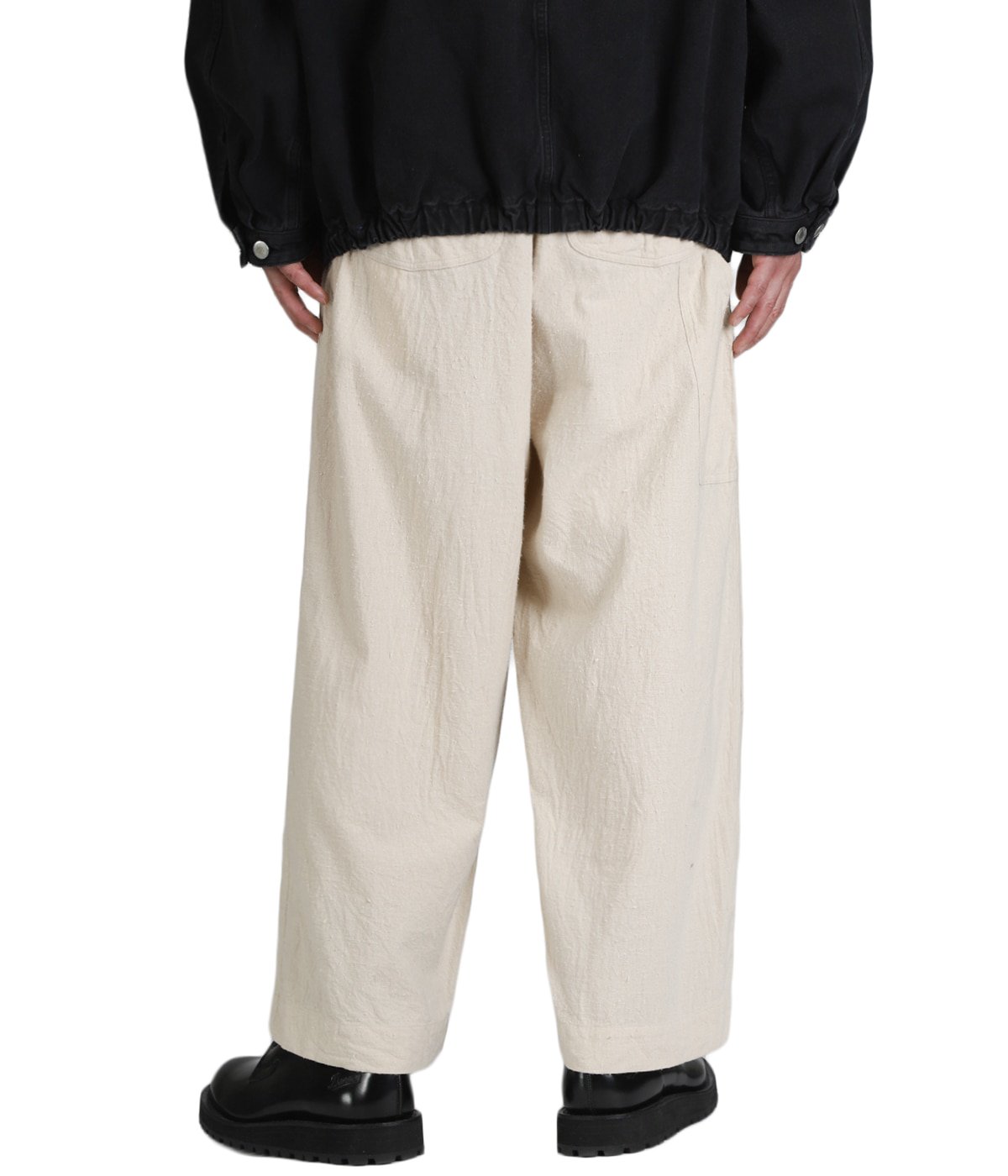 Silk/Cotton Nep Painter Pants | blurhms(ブラームス) / パンツ