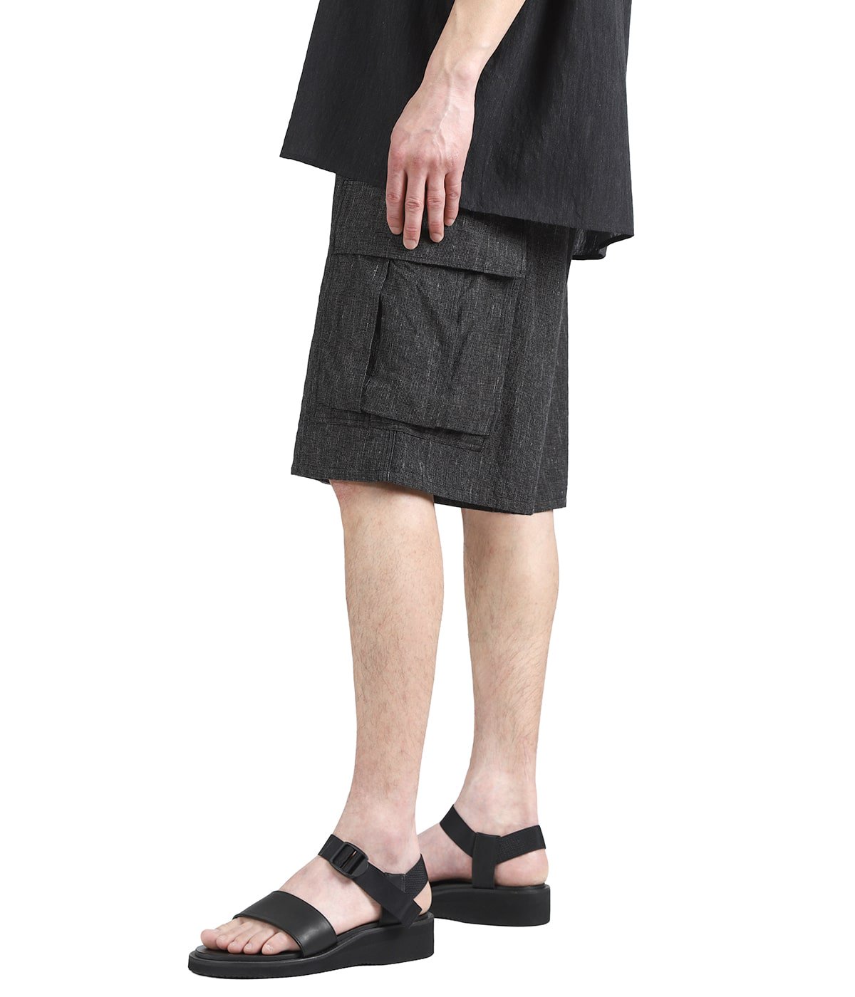 Cotton Mix Nep 6P Shorts | blurhms(ブラームス) / パンツ ハーフ