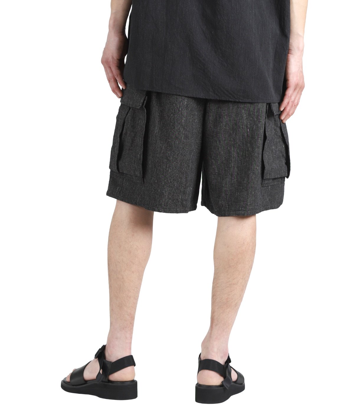 Cotton Mix Nep 6P Shorts | blurhms(ブラームス) / パンツ ハーフ