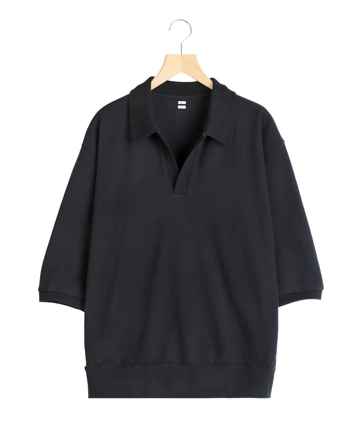 トップス 26ss blurhms Co/Silk Nep Skipper blurhms - blurhms 26SS Women's Co/Silk Nep Skipper Cropped Sleeve