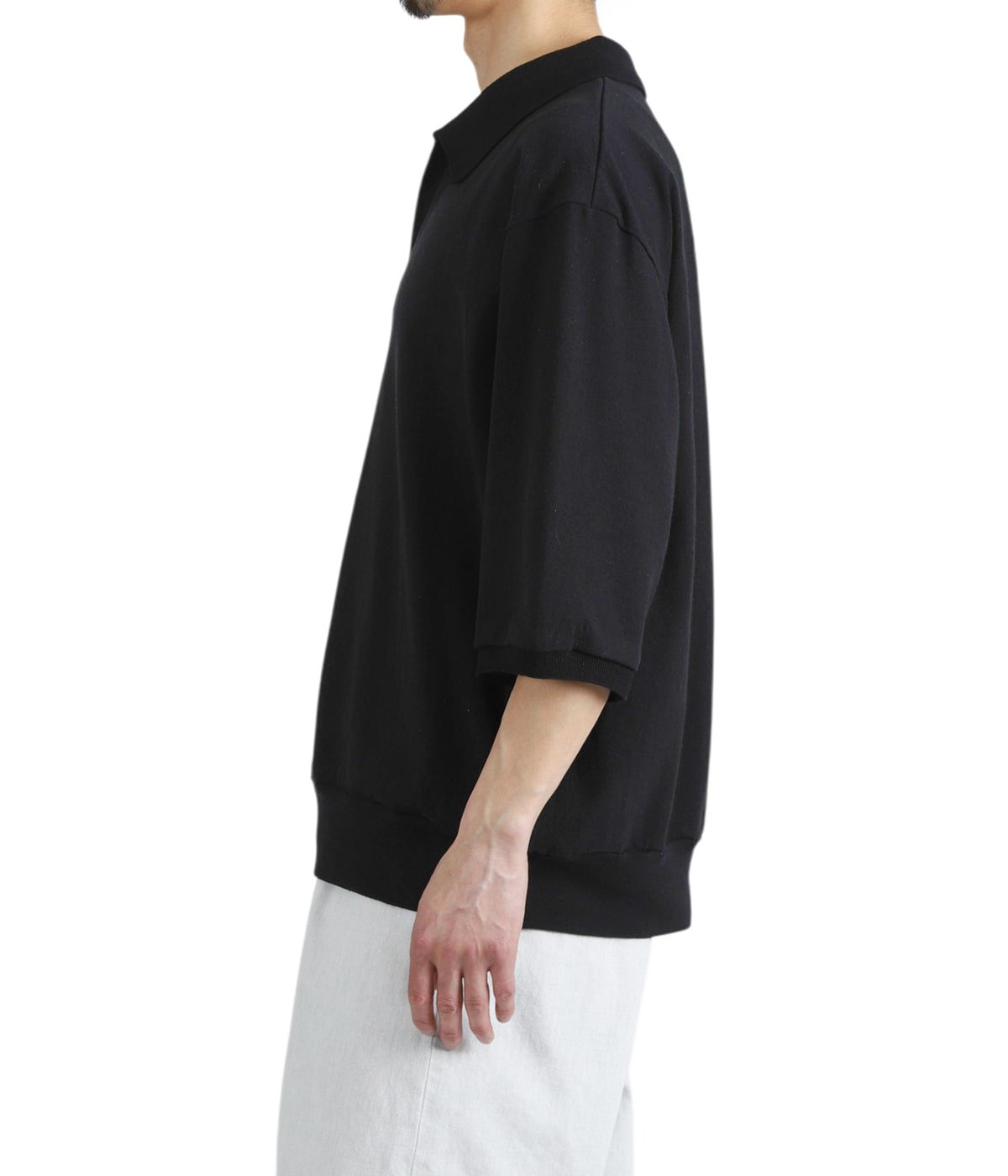 Co/Silk Nep Skipper Cropped Sleeve | blurhms(ブラームス