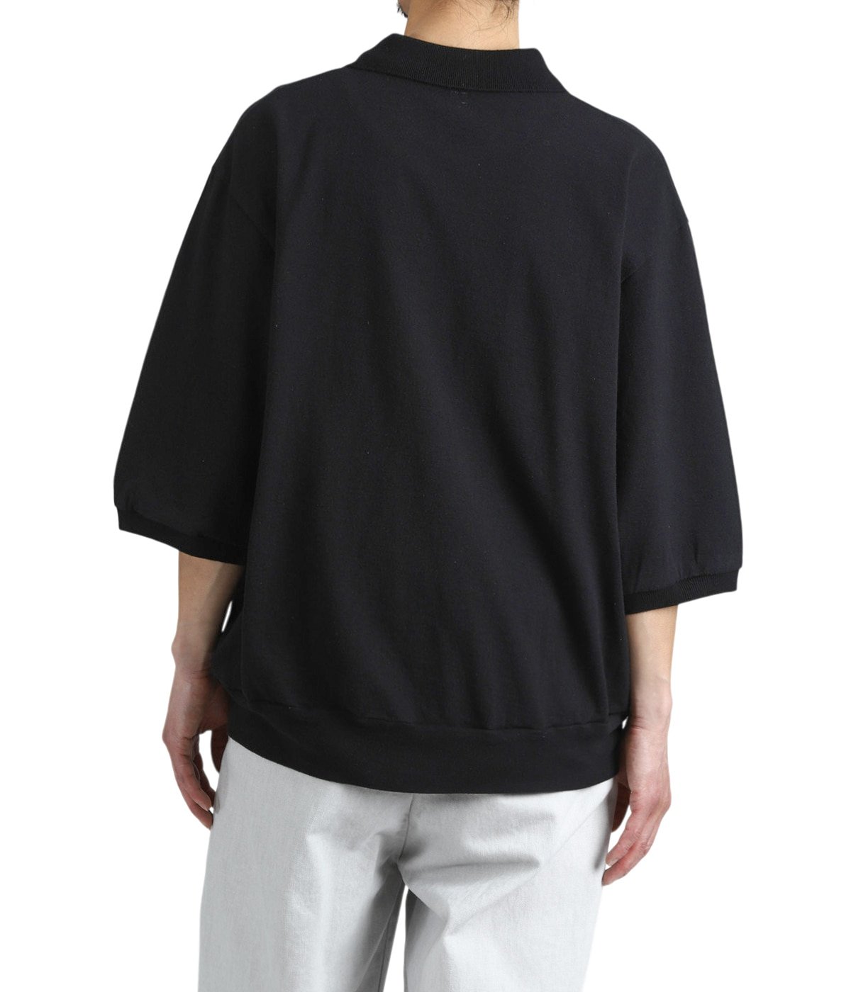 Co/Silk Nep Skipper Cropped Sleeve | blurhms(ブラームス