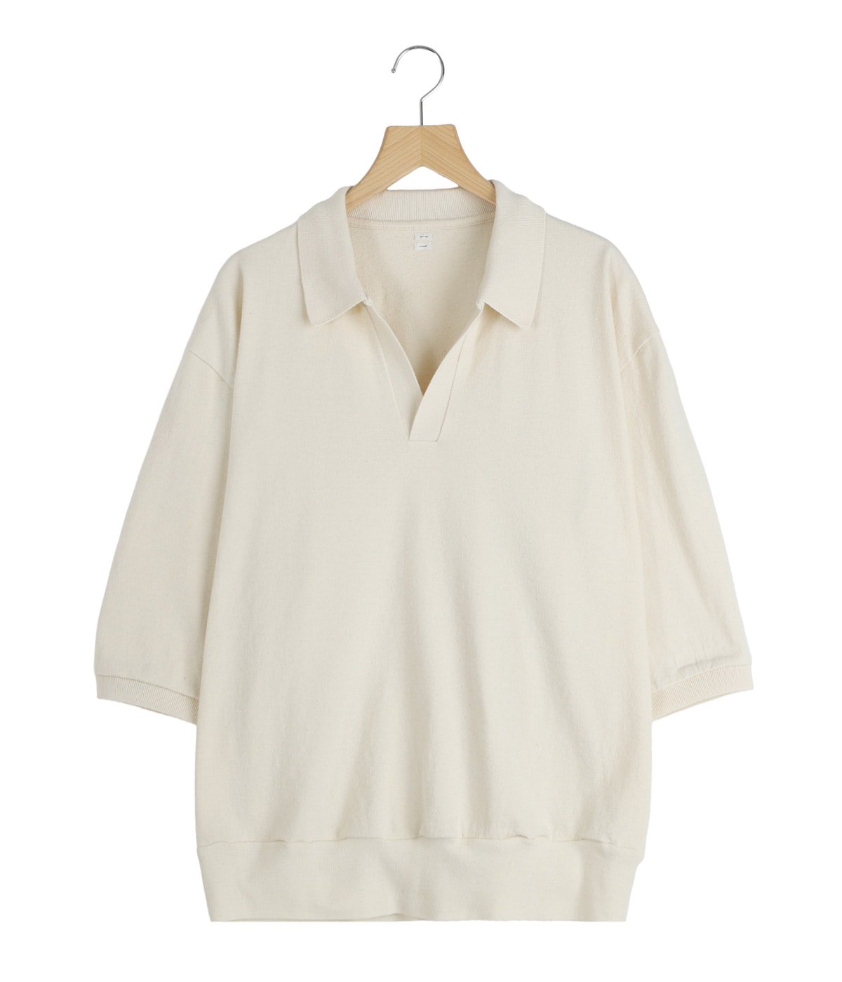 Co/Silk Nep Skipper Cropped Sleeve | blurhms(ブラームス
