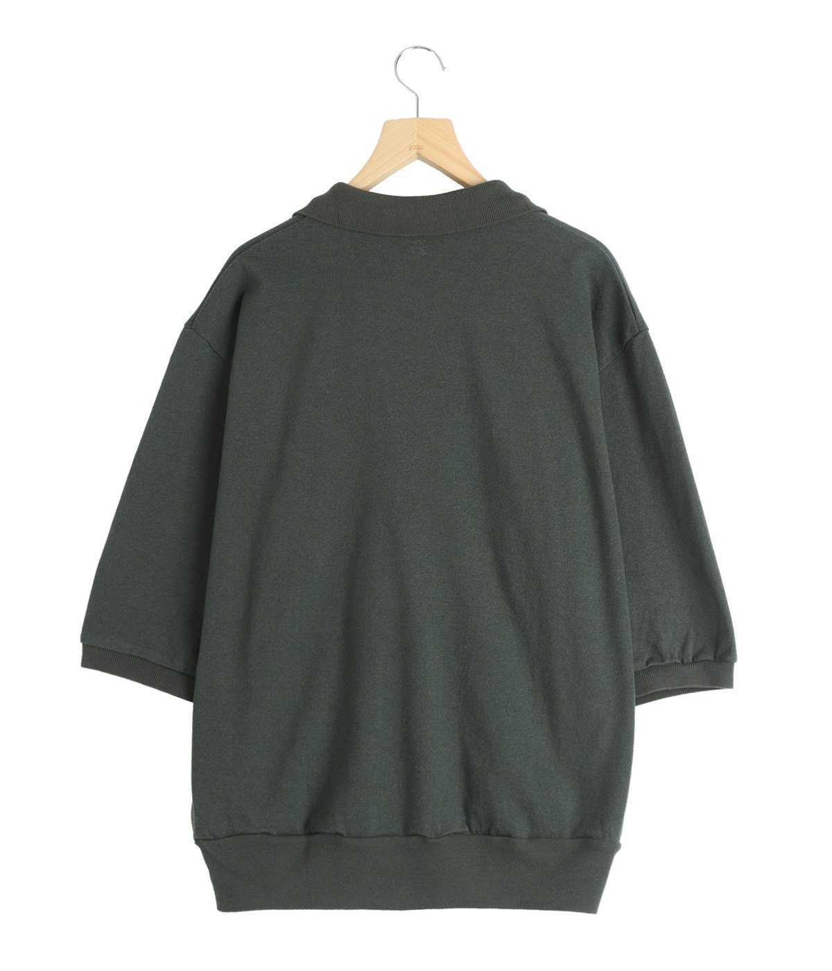 トップス 26ss blurhms Co/Silk Nep Skipper blurhms - blurhms 26SS Women's Co/Silk Nep Skipper Cropped Sleeve