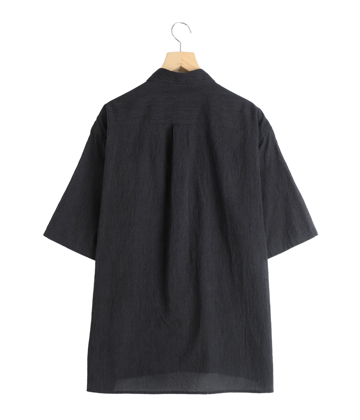 Silk-Co Voile Half-Sleeve Shirt | blurhms(ブラームス) / トップス