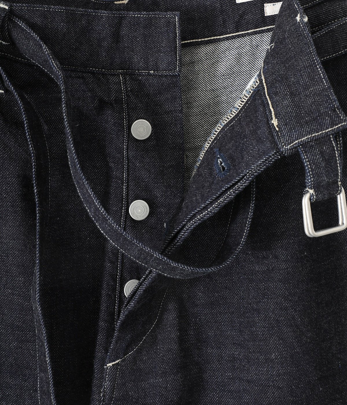 レディース】12.9oz Selvage Denim Narrow-belt Pants | blurhms