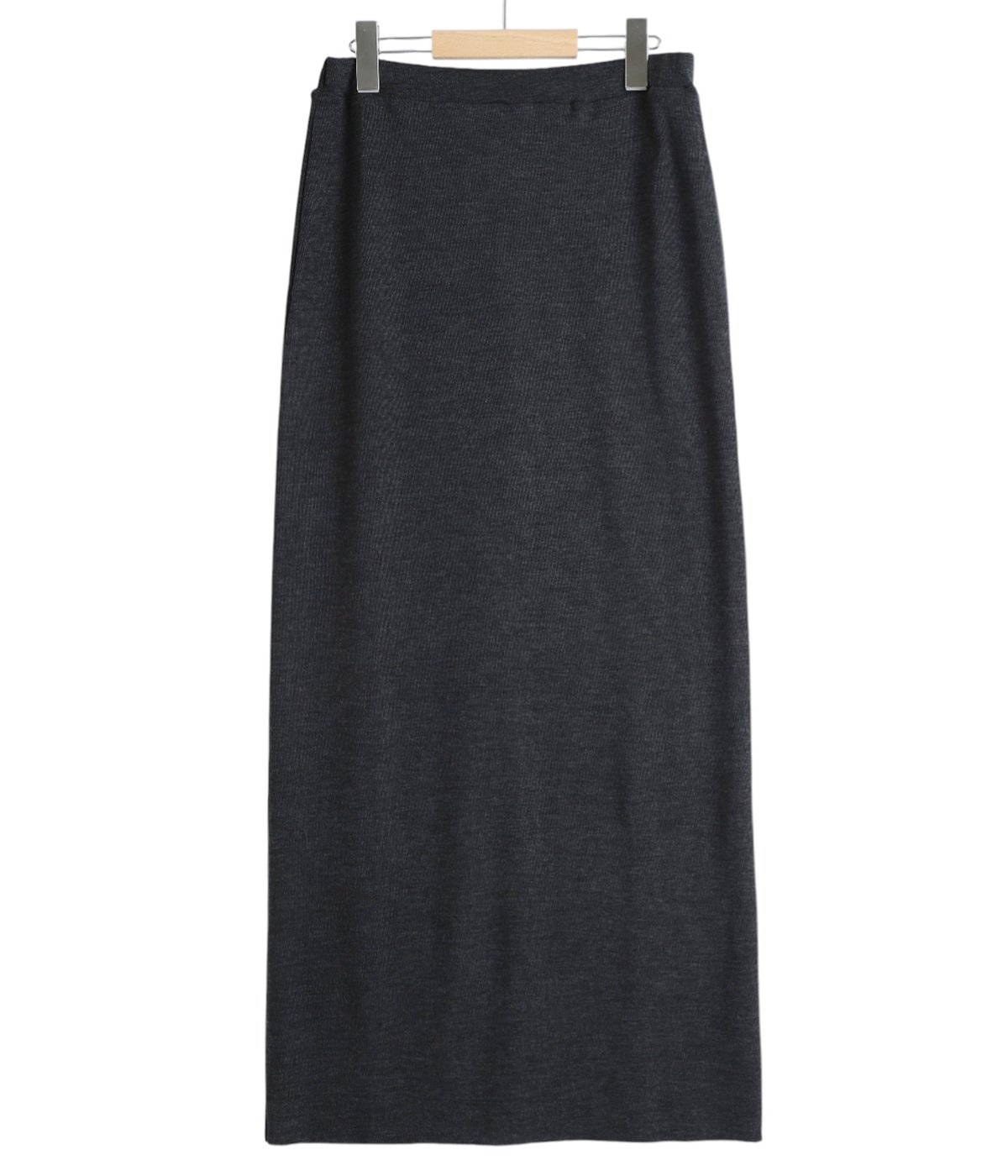 レディース】Wool Rib Skirt | blurhms(ブラームス