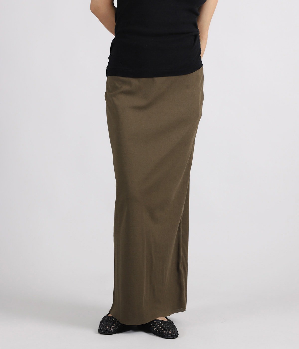 レディース】Hard Twist Rib Skirt | blurhms(ブラームス