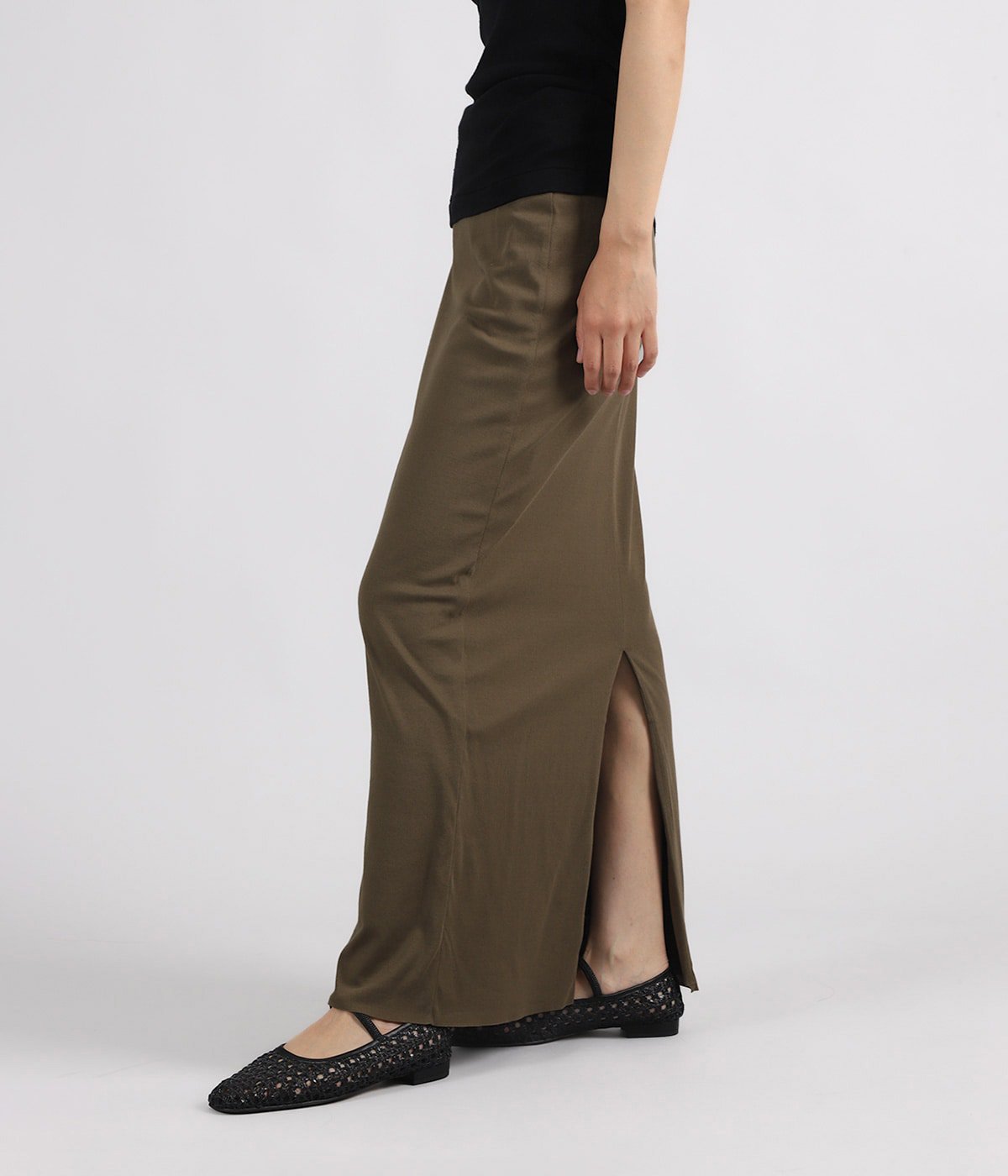 レディース】Hard Twist Rib Skirt | blurhms(ブラームス