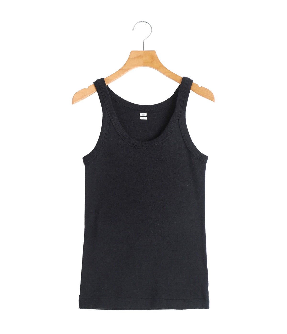 Nodress トップス　ブラックタンクトップ org.jpg