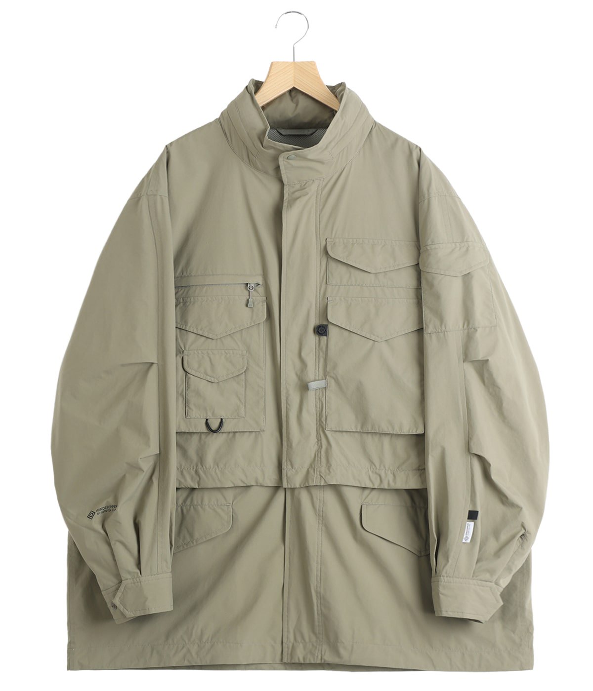 2way ミリタリー ギミックジャケット WINDSTOPPER PERFECT MIL FIELD 2WAY JACKET | DAIWA PIER39(ダイワ