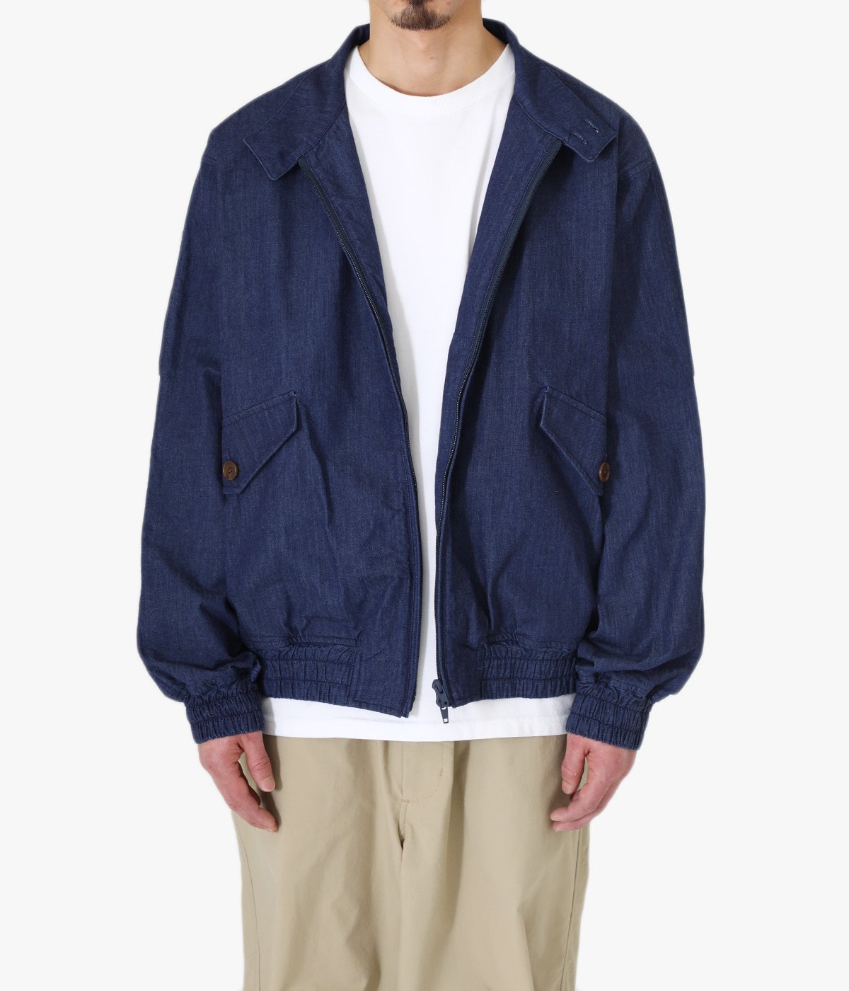 TECH GOLF JACKET DENIM | DAIWA PIER39(ダイワ ピアサーティナイン ...