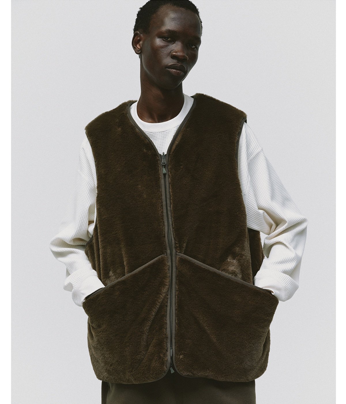 TECH REVERSIBLE BRITISH HUNTER FUR VEST | DAIWA PIER39(ダイワ ピア