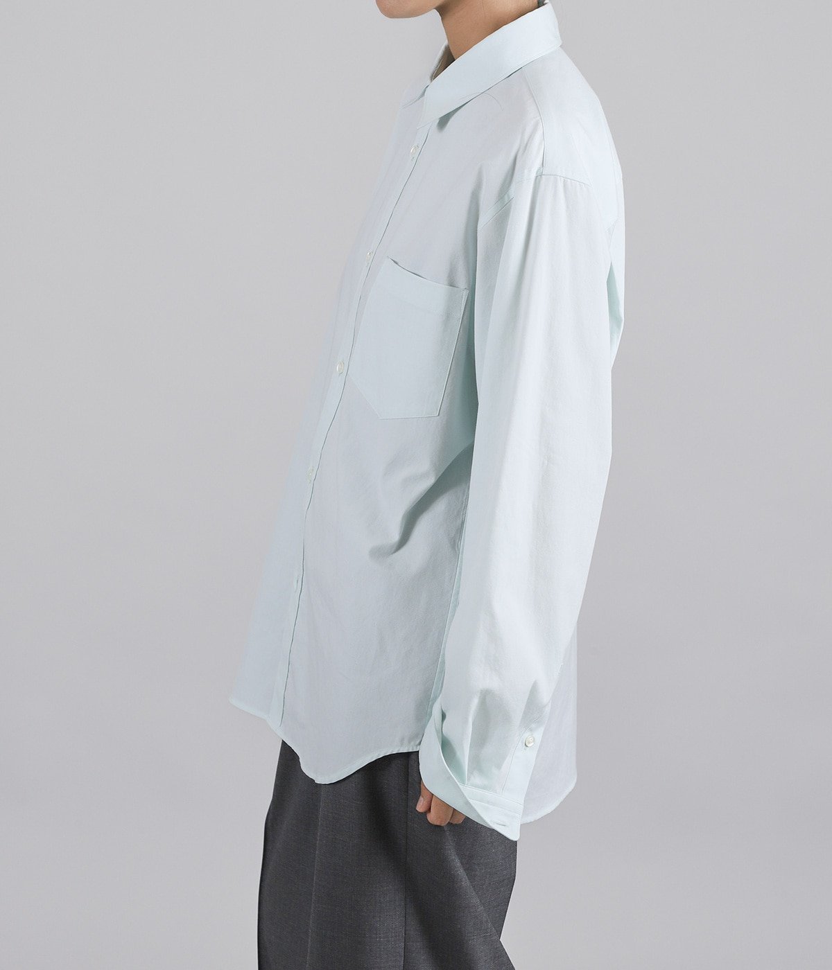 レディース】WASHER OXFORD LOOSE FIT SHIRT | ATON(エイトン
